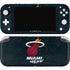 NBA Miami Heat Black Partial Logo Nintendo Skins