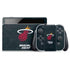 NBA Miami Heat Black Partial Logo Nintendo Skins