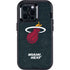 NBA Miami Heat Black Partial Logo Otterbox Defender iPhone Skin