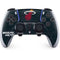 NBA Miami Heat Black Partial Logo PS5 DualSense Edge Pro Controller Skin