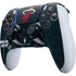NBA Miami Heat Black Partial Logo PS5 DualSense Edge Pro Controller Skin