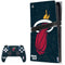 NBA Miami Heat Black Partial Logo PS5 Pro Bundle Skin