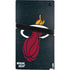 NBA Miami Heat Black Partial Logo PS5 Pro Console Skin