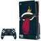 NBA Miami Heat Black Partial Logo PS5 Pro Disk Bundle Skin