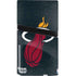 NBA Miami Heat Black Partial Logo PS5 Pro Disk Console Skin