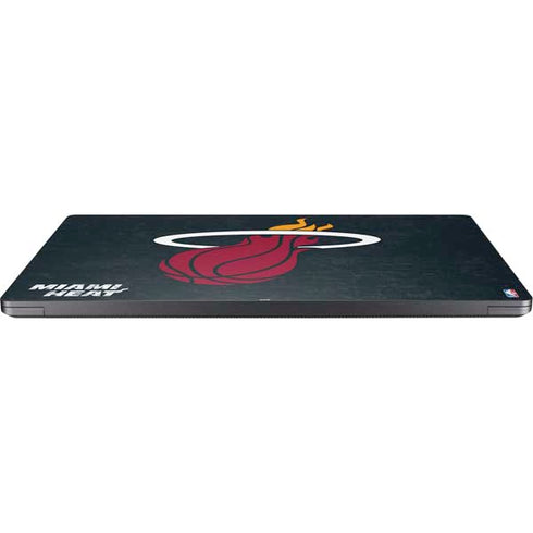 NBA Miami Heat Black Partial Logo Surface Laptop 7 13.8in Skin