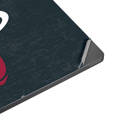 NBA Miami Heat Black Partial Logo Surface Laptop 7 15in Skin