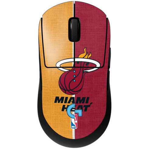 NBA Miami Heat Canvas G Pro Wireless Gaming Mouse Skin