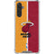 NBA Miami Heat Canvas Galaxy A17 Clear Case