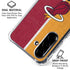 NBA Miami Heat Canvas Galaxy A36 5G Clear Case