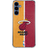 NBA Miami Heat Canvas Galaxy A55 5G Clear Case