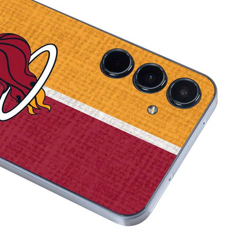 NBA Miami Heat Canvas Galaxy A55 5G Skin