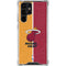 NBA Miami Heat Canvas Galaxy S23 Ultra Clear Case
