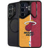 NBA Miami Heat Canvas Galaxy S25 Plus Kickstand Case