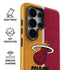 NBA Miami Heat Canvas Galaxy S26 Ultra Impact Case