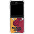 NBA Miami Heat Canvas Galaxy Z Flip6 Clear Case