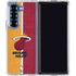 NBA Miami Heat Canvas Galaxy Z Fold6 Clear Case