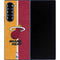 NBA Miami Heat Canvas Galaxy Z Fold6 Skin