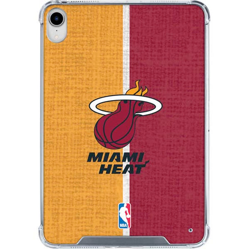 NBA Miami Heat Canvas iPad 11th Gen (2025) Clear Case