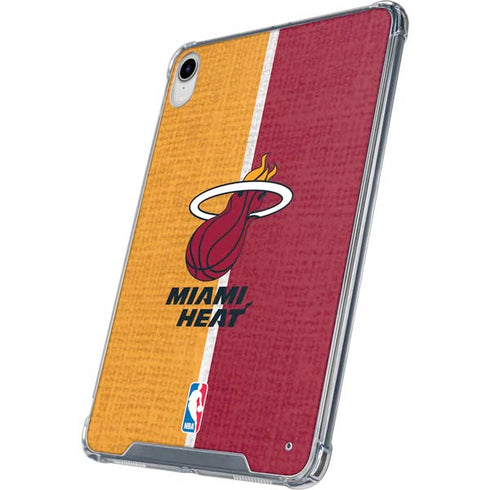 NBA Miami Heat Canvas iPad 11th Gen (2025) Clear Case