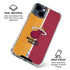 NBA Miami Heat Canvas iPhone 15 Clear Case