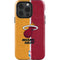 NBA Miami Heat Canvas iPhone 15 Pro Impact Case