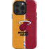 NBA Miami Heat Canvas iPhone 15 Pro Impact Case