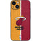 NBA Miami Heat Canvas iPhone 15 Skin
