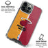 NBA Miami Heat Canvas iPhone 16 Pro Clear Case