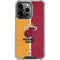 NBA Miami Heat Canvas iPhone 16 Pro Max Clear Case