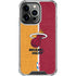 NBA Miami Heat Canvas iPhone 16 Pro Max Clear Case