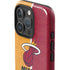 NBA Miami Heat Canvas iPhone 16 Pro Max Impact Case