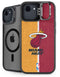 NBA Miami Heat Canvas iPhone 16e Kickstand Case