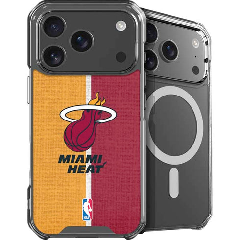 NBA Miami Heat Canvas iPhone 18 Pro Max MagSafe Case