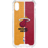 NBA Miami Heat Canvas iPhone XS Clear Case