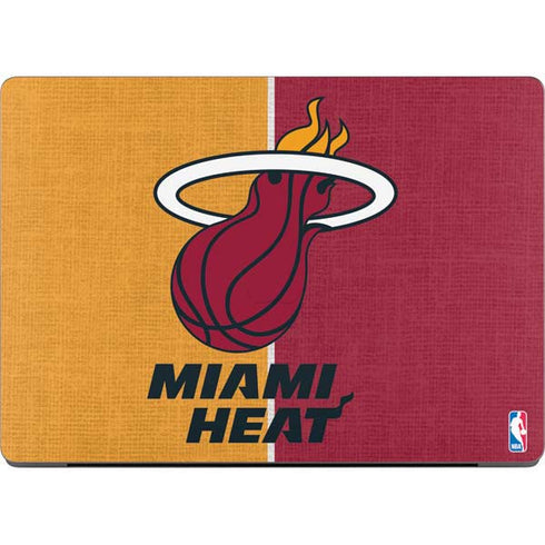 NBA Miami Heat Canvas Apple MacBook Pro 14-inch Skin