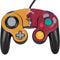 NBA Miami Heat Canvas Nintendo GameCube Controller Skin