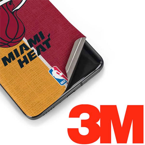 NBA Miami Heat Canvas OnePlus 7 Pro Skin
