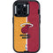 NBA Miami Heat Canvas Otterbox Defender iPhone Skin