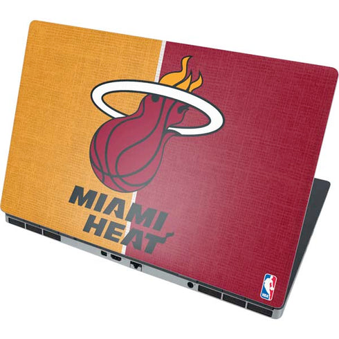 NBA Miami Heat Canvas Dell Precision Skin