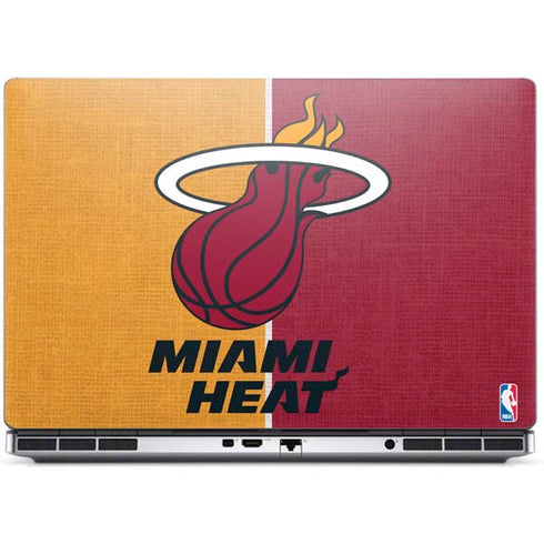 NBA Miami Heat Canvas Dell Precision Skin