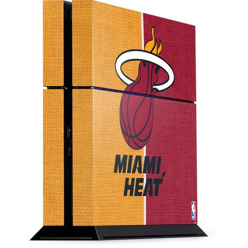 NBA Miami Heat Canvas PlayStation PS4 Skins