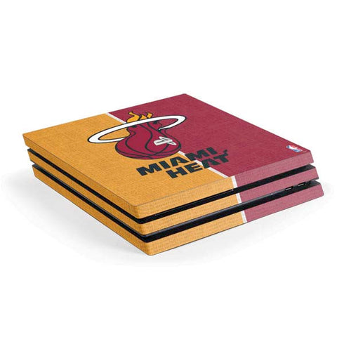 NBA Miami Heat Canvas PlayStation PS4 Skins