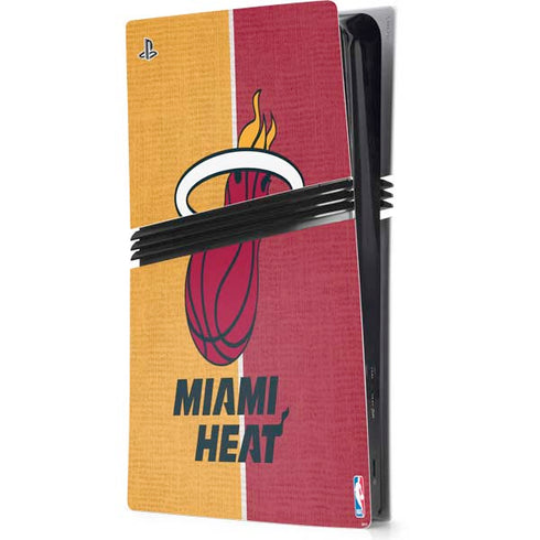 NBA Miami Heat Canvas PlayStation PS5 Skins