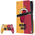 NBA Miami Heat Canvas PS5 Pro Disk Bundle Skin
