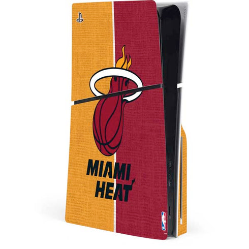 NBA Miami Heat Canvas PlayStation PS5 Skins