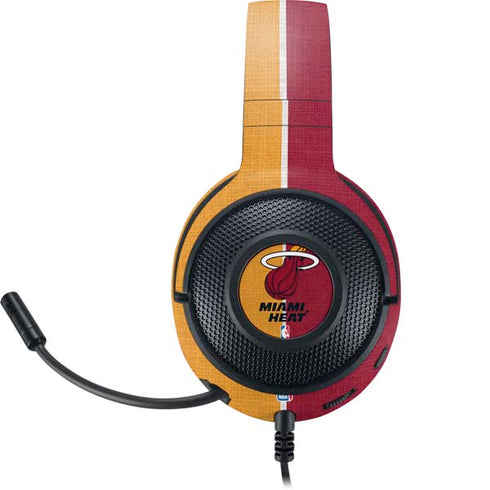 NBA Miami Heat Canvas Razer Kraken X Skin