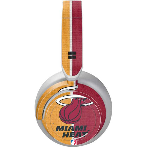 NBA Miami Heat Canvas Surface Headphones Skin