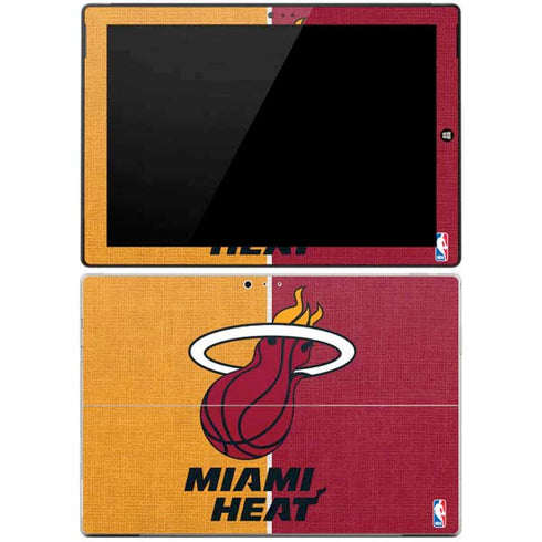 NBA Miami Heat Canvas Surface Pro 3 Skin