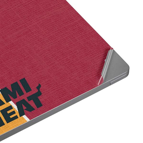 NBA Miami Heat Canvas Laptop Skins